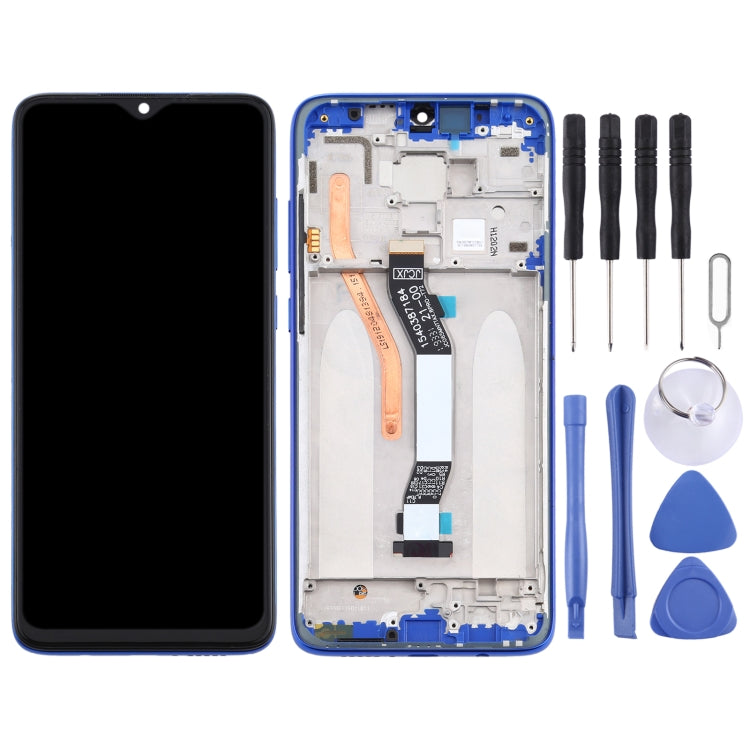 Écran LCD et numériseur complet avec cadre (version double carte SIM) pour Xiaomi Redmi Note 8 Pro