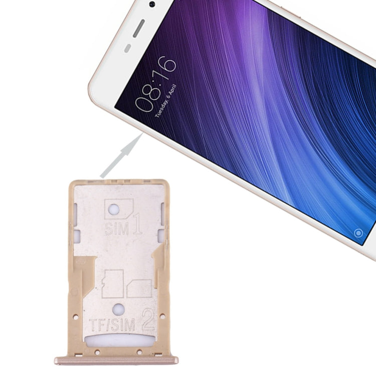 Pour Xiaomi Redmi 4A Plateau de carte SIM et SIM / TF