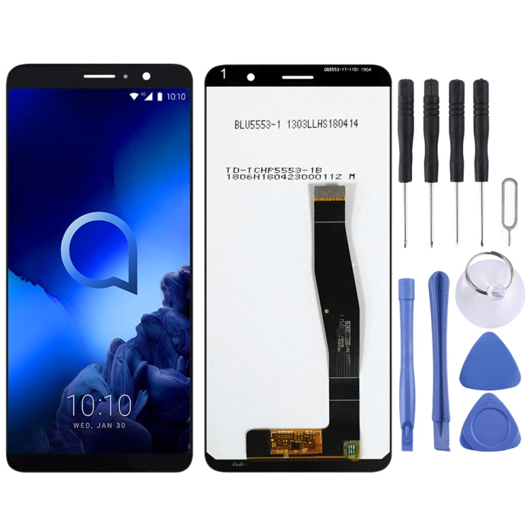 Ensemble complet d'écran LCD et de numériseur pour Alcatel 1x (2019) 5008