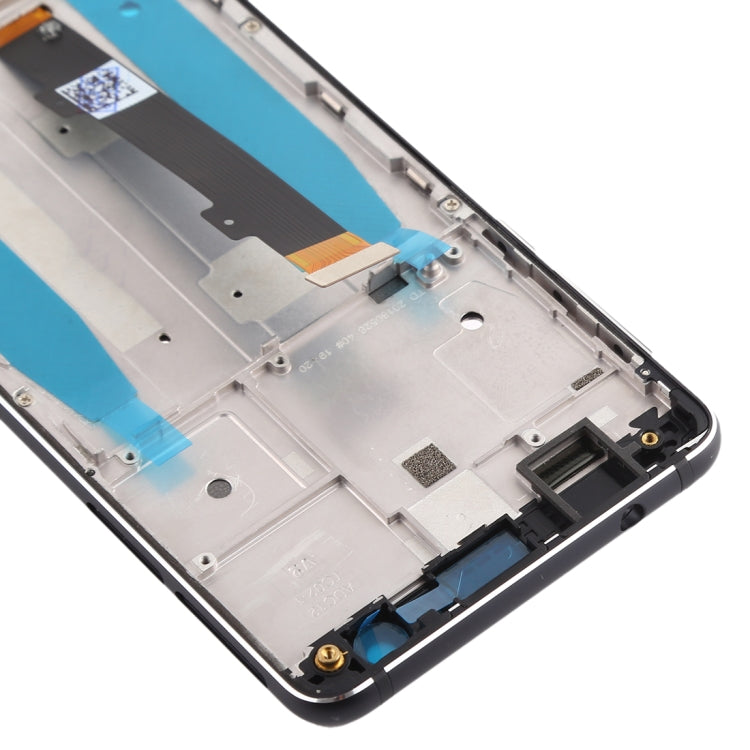 Écran LCD et numériseur assemblage complet avec cadre et touches latérales pour Nokia 3.1 TA-1049 TA-1057 TA-1063 TA-1070