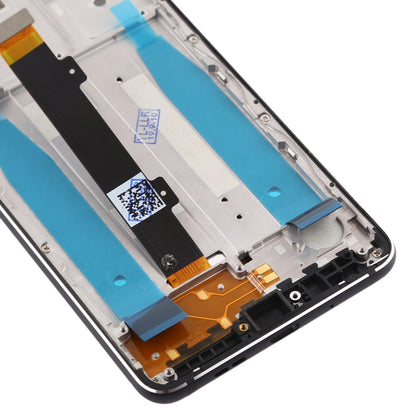 Écran LCD et numériseur assemblage complet avec cadre et touches latérales pour Nokia 3.1 TA-1049 TA-1057 TA-1063 TA-1070