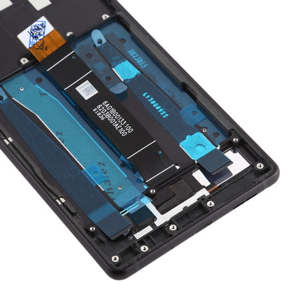 Écran LCD et numériseur complet avec cadre et touches latérales pour Nokia 3 TA-1032