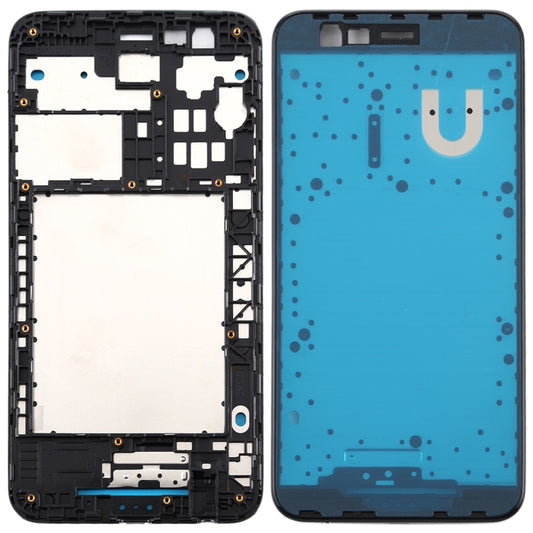 Plaque de lunette de cadre LCD de boîtier avant pour LG K30 / K10 (2018) / X410 LMX410 LMX410TK