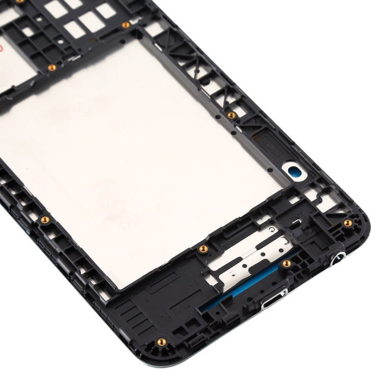 Plaque de lunette de cadre LCD de boîtier avant pour LG K30 / K10 (2018) / X410 LMX410 LMX410TK
