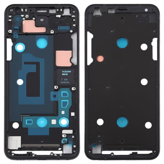 Plaque de lunette de cadre LCD de boîtier avant pour LG Q7 / Q610 / Q7 Plus / Q725 / Q720 / Q7A / Q7 Alpha