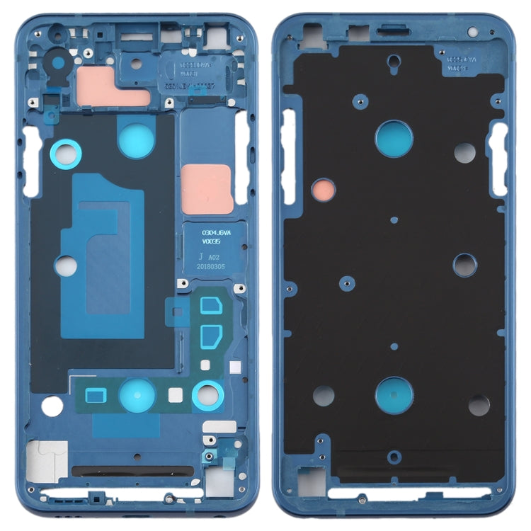 Plaque de lunette de cadre LCD de boîtier avant pour LG Q7 / Q610 / Q7 Plus / Q725 / Q720 / Q7A / Q7 Alpha