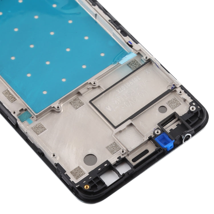 Plaque de lunette de cadre LCD du boîtier avant pour LG K11 (2018)