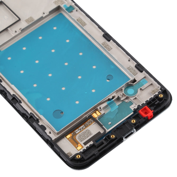 Plaque de lunette de cadre LCD du boîtier avant pour LG K11 (2018)