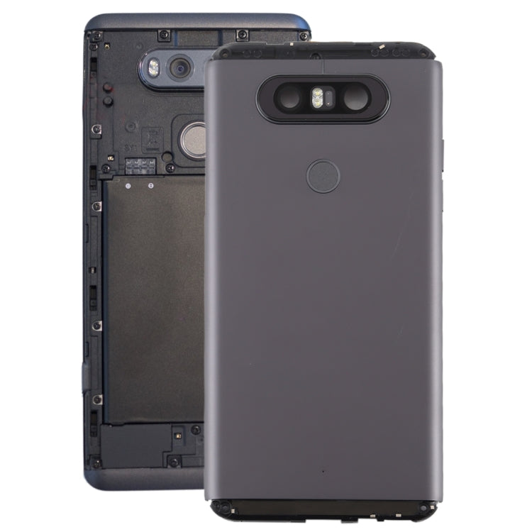 Couvercle arrière de la batterie avec objectif d'appareil photo et capteur d'empreintes digitales pour LG V20 Mini
