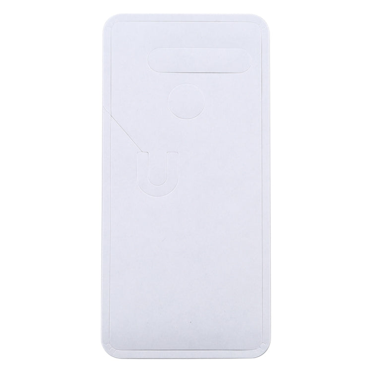 Adhésif de couverture de boîtier arrière de 10 pièces pour LG V50 ThinQ 5G