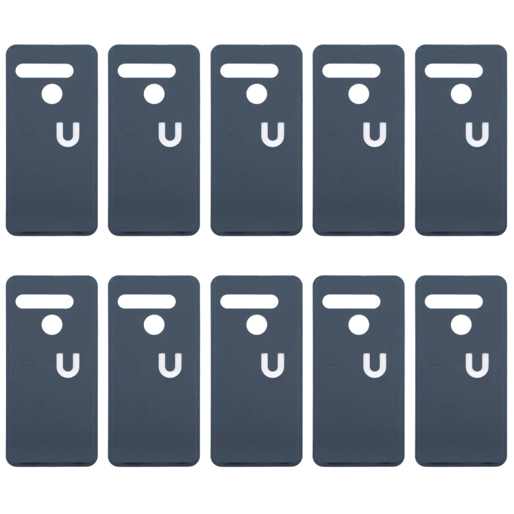 Adhésif de couverture de boîtier arrière de 10 PCS pour LG Q70