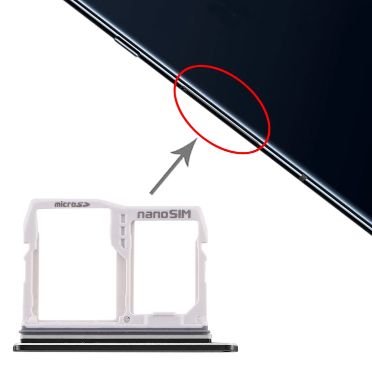 Tiroir Carte SIM + Tiroir Carte Micro SD pour LG V40 ThinQ