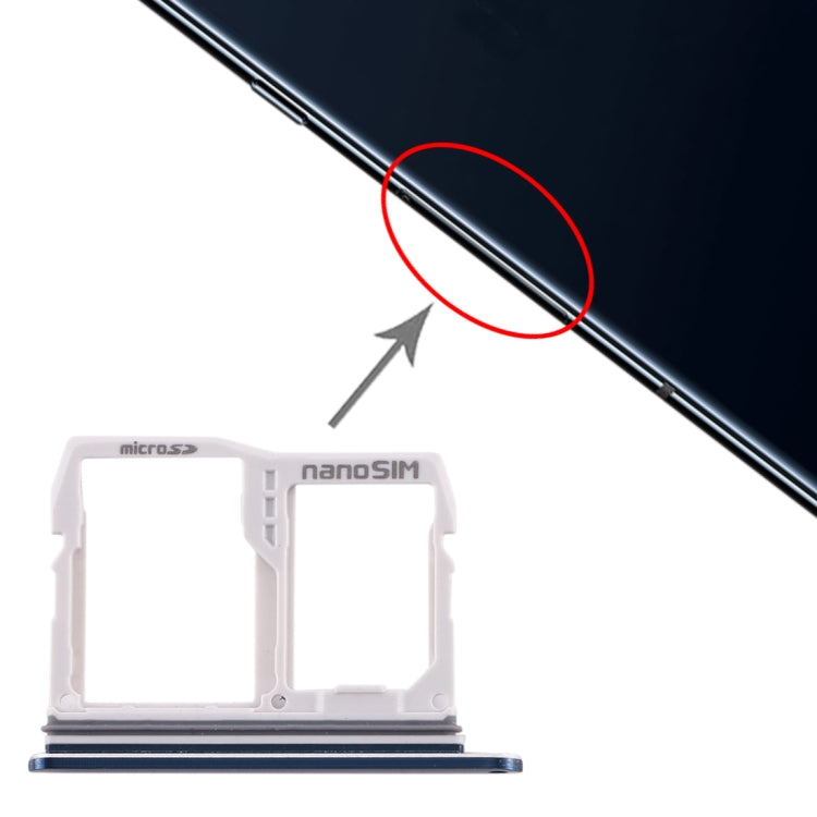 Tiroir Carte SIM + Tiroir Carte Micro SD pour LG V40 ThinQ