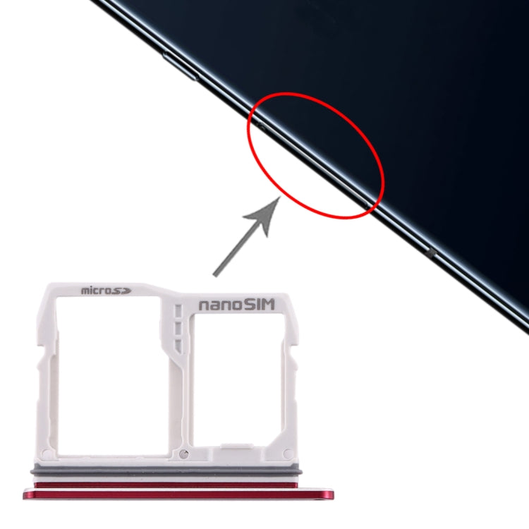 Tiroir Carte SIM + Tiroir Carte Micro SD pour LG V40 ThinQ