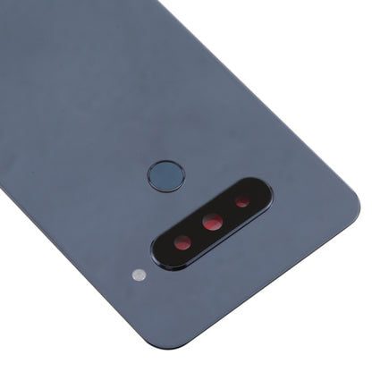 Couvercle arrière de la batterie avec objectif d'appareil photo et capteur d'empreintes digitales pour LG G8s ThinQ