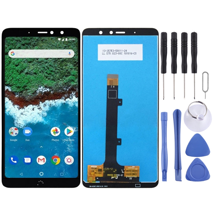 Écran LCD d'origine et numériseur complet pour BQ Aquaris X2 / X2 Pro