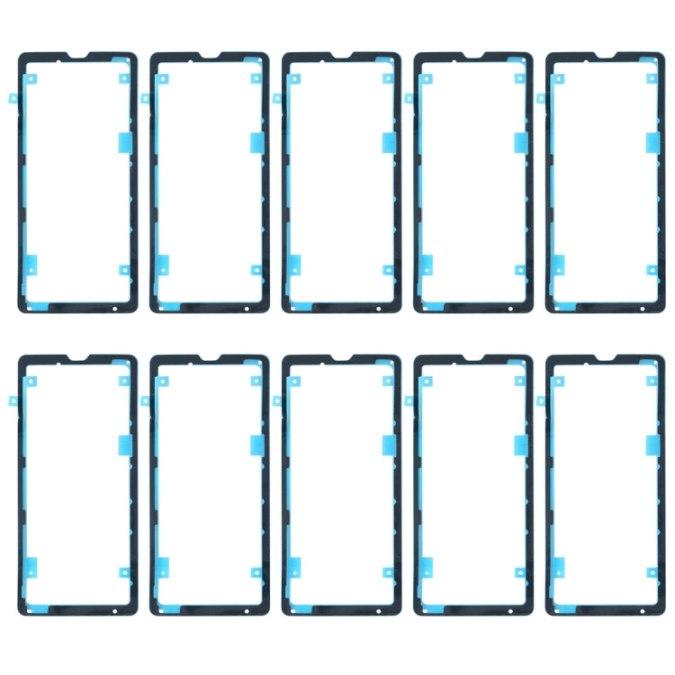 Adhésif de couverture arrière d'origine pour Sony Xperia XZ3, 10 pièces