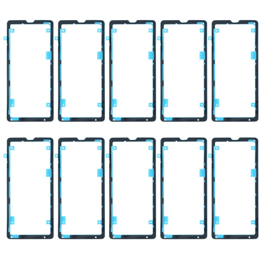 Adhésif de couverture arrière d'origine pour Sony Xperia XZ3, 10 pièces