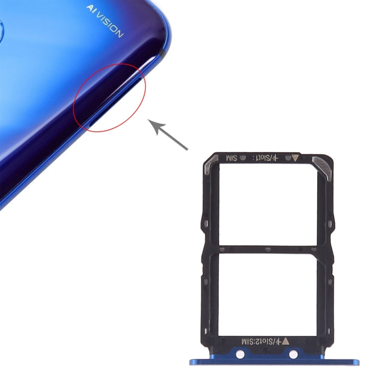 Tiroir Carte SIM + Tiroir Carte SIM pour Huawei Honor View 20 (Honor V20), For Huawei Honor V20, For Huawei Honor View 20