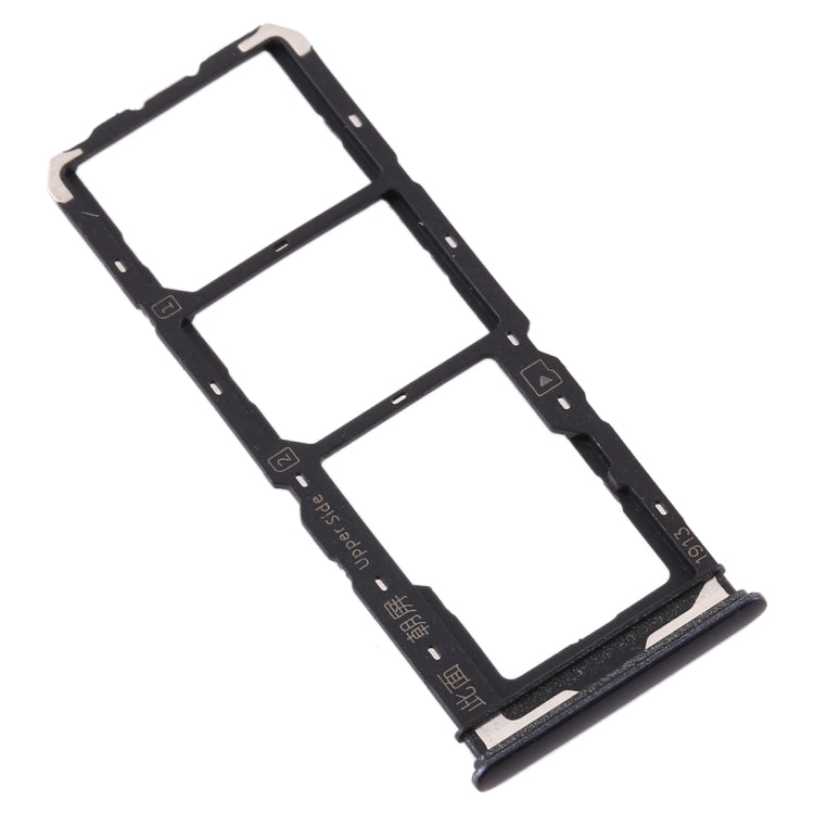 Pour Vivo Y7s Plateau de carte SIM + Plateau de carte SIM + Plateau de carte Micro SD