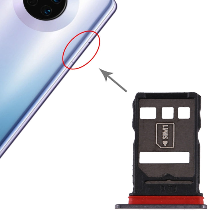 Plateau de carte SIM d'origine + plateau de carte NM pour Huawei Mate 30