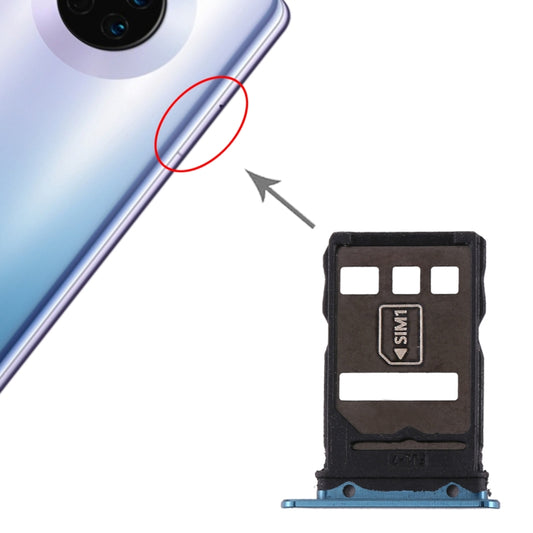 Plateau de carte SIM d'origine + plateau de carte NM pour Huawei Mate 30