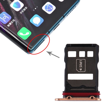 Plateau de carte SIM d'origine + plateau de carte NM pour Huawei Mate 30 Pro
