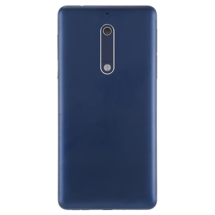 Cache arrière de la batterie avec objectif d'appareil photo et touches latérales pour Nokia 5