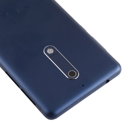 Cache arrière de la batterie avec objectif d'appareil photo et touches latérales pour Nokia 5
