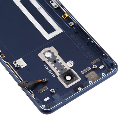 Cache arrière de la batterie avec objectif d'appareil photo et touches latérales pour Nokia 5