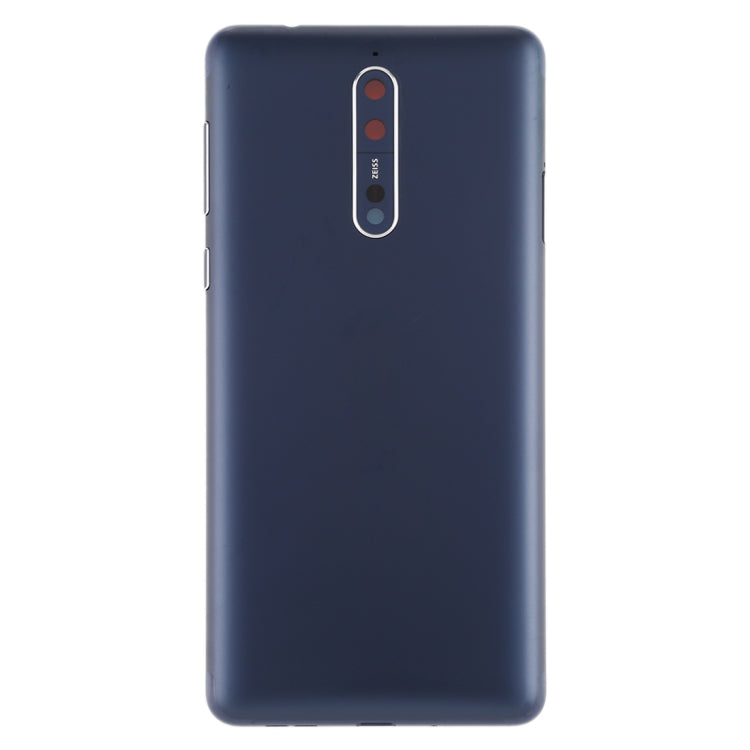 Couvercle arrière de la batterie avec objectif d'appareil photo et touches latérales pour Nokia 8 / N8 TA-1012 TA-1004 TA-1052