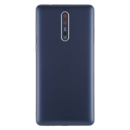 Couvercle arrière de la batterie avec objectif d'appareil photo et touches latérales pour Nokia 8 / N8 TA-1012 TA-1004 TA-1052