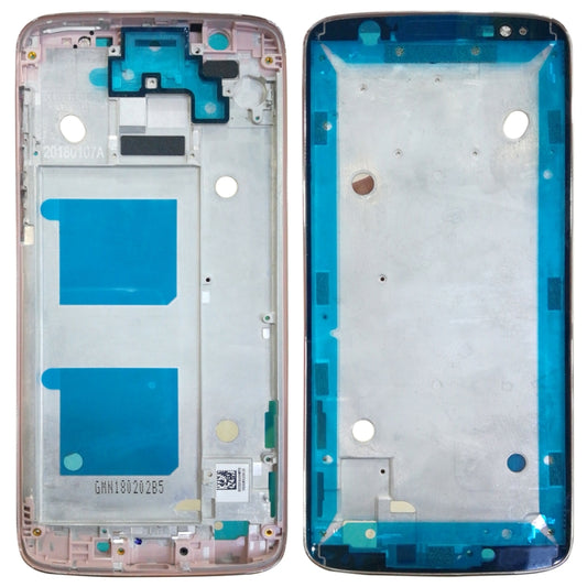 Lunette de cadre LCD du boîtier avant pour Motorola Moto G6