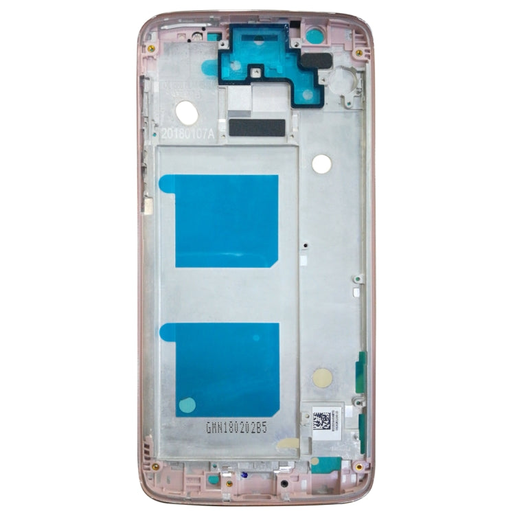 Lunette de cadre LCD du boîtier avant pour Motorola Moto G6