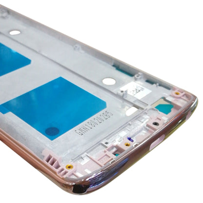 Lunette de cadre LCD du boîtier avant pour Motorola Moto G6