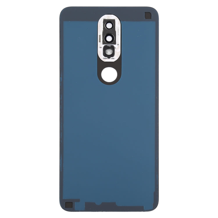Couvercle arrière de la batterie avec objectif d'appareil photo pour Nokia X6 (2018) / 6.1 Plus TA-1099 TA-1103, For Nokia X6 (2018)