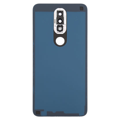 Couvercle arrière de la batterie avec objectif d'appareil photo pour Nokia X6 (2018) / 6.1 Plus TA-1099 TA-1103, For Nokia X6 (2018)
