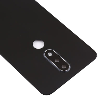 Couvercle arrière de la batterie avec objectif d'appareil photo pour Nokia X6 (2018) / 6.1 Plus TA-1099 TA-1103, For Nokia X6 (2018)