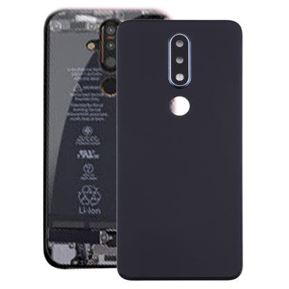 Couvercle arrière de la batterie avec objectif d'appareil photo pour Nokia X6 (2018) / 6.1 Plus TA-1099 TA-1103, For Nokia X6 (2018)
