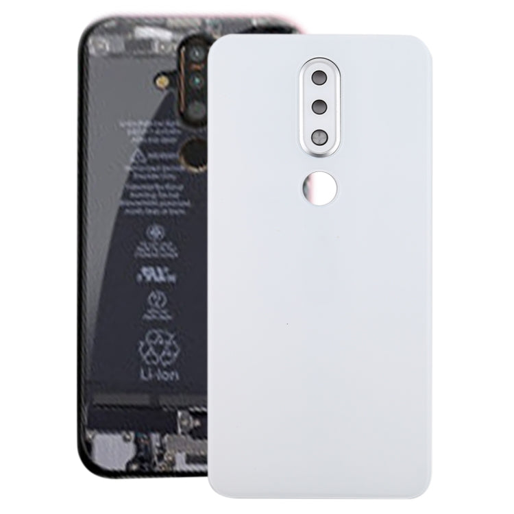 Couvercle arrière de la batterie avec objectif d'appareil photo pour Nokia X6 (2018) / 6.1 Plus TA-1099 TA-1103, For Nokia X6 (2018)