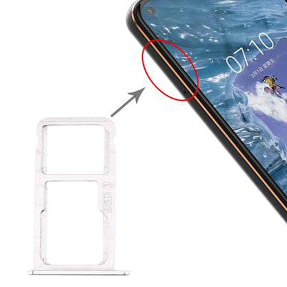 Plateau pour carte SIM + plateau pour carte SIM / plateau pour carte Micro SD pour Nokia X7 / 8.1 / 7.1 Plus / TA-1131