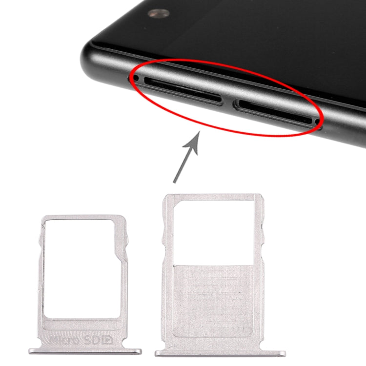 Plateau pour carte SIM + plateau pour carte Micro SD pour Nokia 3 TA-1020 TA-1028 TA-1032 TA-1038