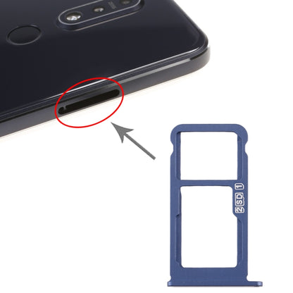 Plateau pour carte SIM + plateau pour carte SIM/plateau pour carte Micro SD pour Nokia 7.1 / TA-1100 TA-1096 TA-1095 TA-1085 TA-1097