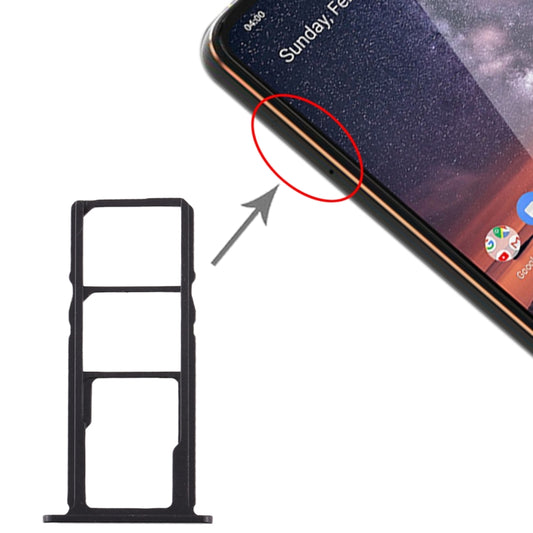 Plateau pour carte SIM + plateau pour carte SIM + plateau pour carte Micro SD pour Nokia 3.2 TA-1156 TA-1159 TA-1164