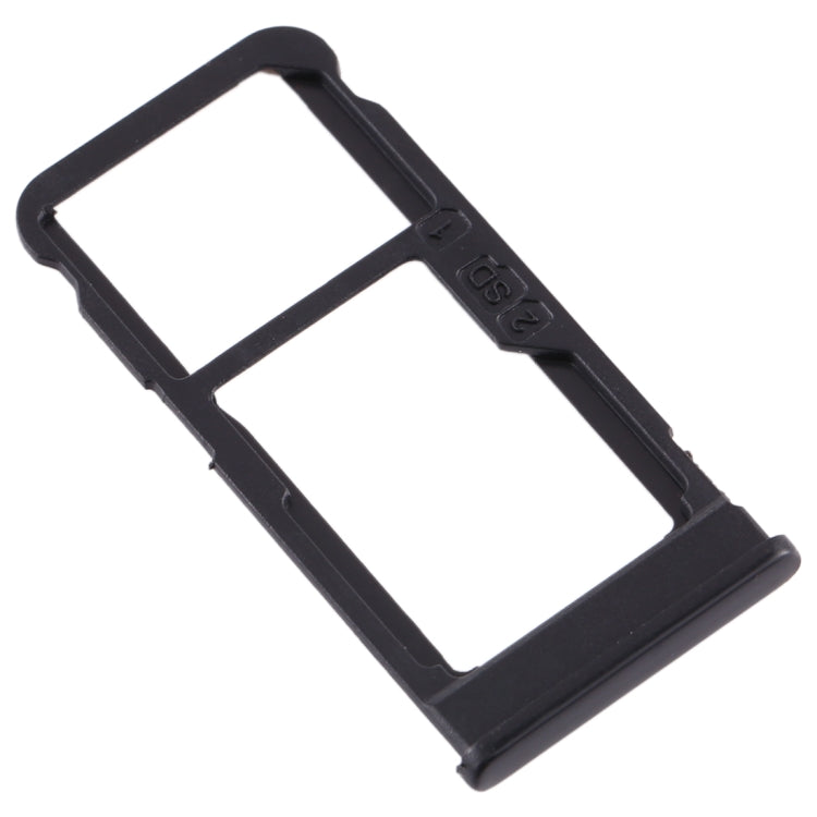 Plateau de carte SIM + plateau de carte SIM/plateau de carte Micro SD pour Nokia 5.1 Plus/X5 TA-1102 TA-1105 TA-1108 TA-1109 TA-1112 TA-1120 TA-1199
