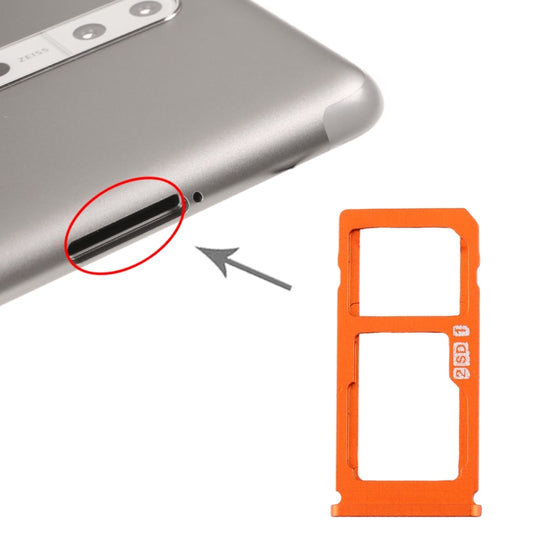 Plateau pour carte SIM + plateau pour carte SIM / plateau pour carte Micro SD pour Nokia 8 / N8 TA-1012 TA-1004 TA-1052