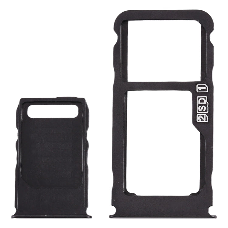 Tiroir Carte SIM + Tiroir Carte SIM + Tiroir Carte Micro SD pour Nokia 3.1 Plus