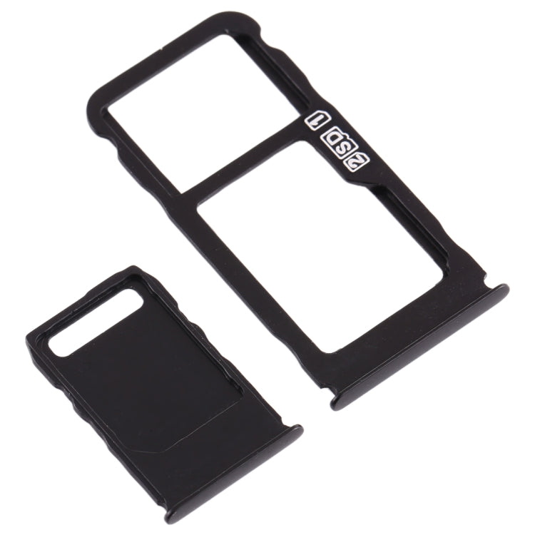 Tiroir Carte SIM + Tiroir Carte SIM + Tiroir Carte Micro SD pour Nokia 3.1 Plus