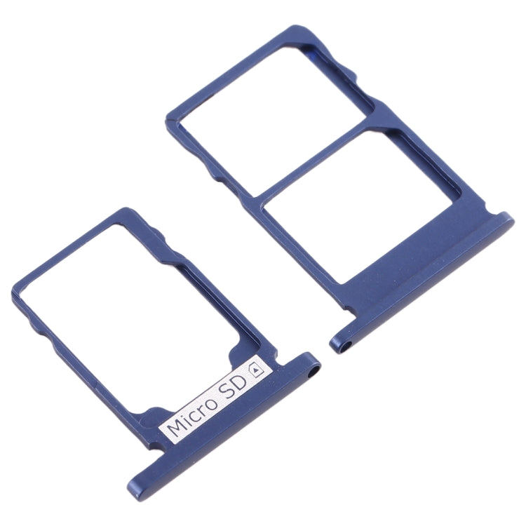 Tiroir Carte SIM + Tiroir Carte SIM + Tiroir Carte Micro SD pour Nokia 5.1 TA-1075