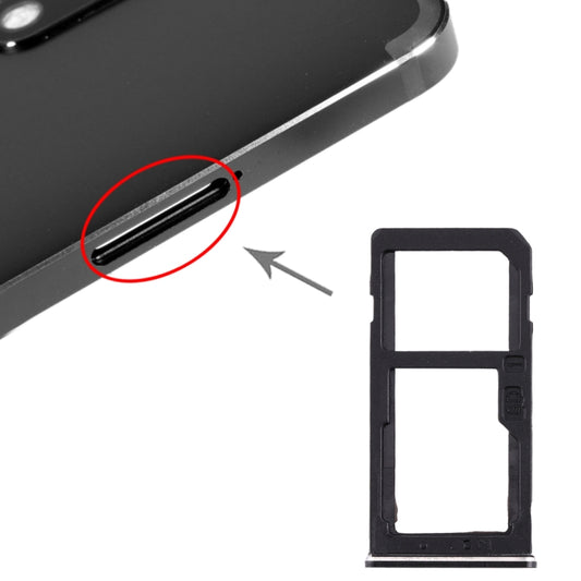 Plateau de carte SIM + plateau de carte SIM/plateau de carte Micro SD pour Nokia 6 TA-1000 TA-1003 TA-1021 TA-1025 TA-1033 TA-1039